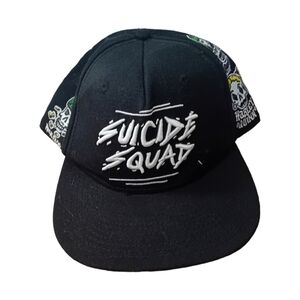 Suicide Squad Dc‎ Comics Official  Movie Merchandise Embroidered Snapback Hat